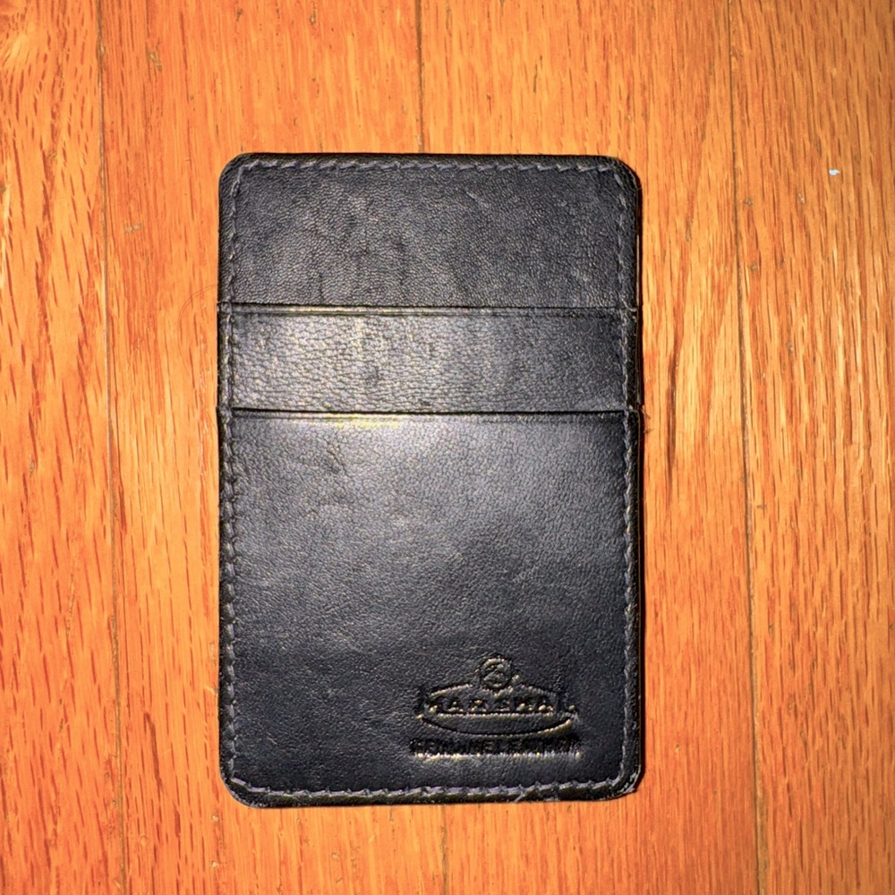 Leather magic wallet